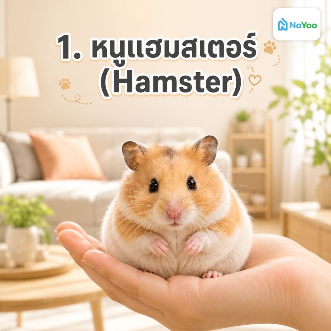 หนูแฮมสเตอร์ (Hamster)