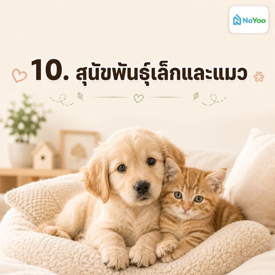 สุนัขพันธุ์เล็กและแมว (Small Dogs & Cats)