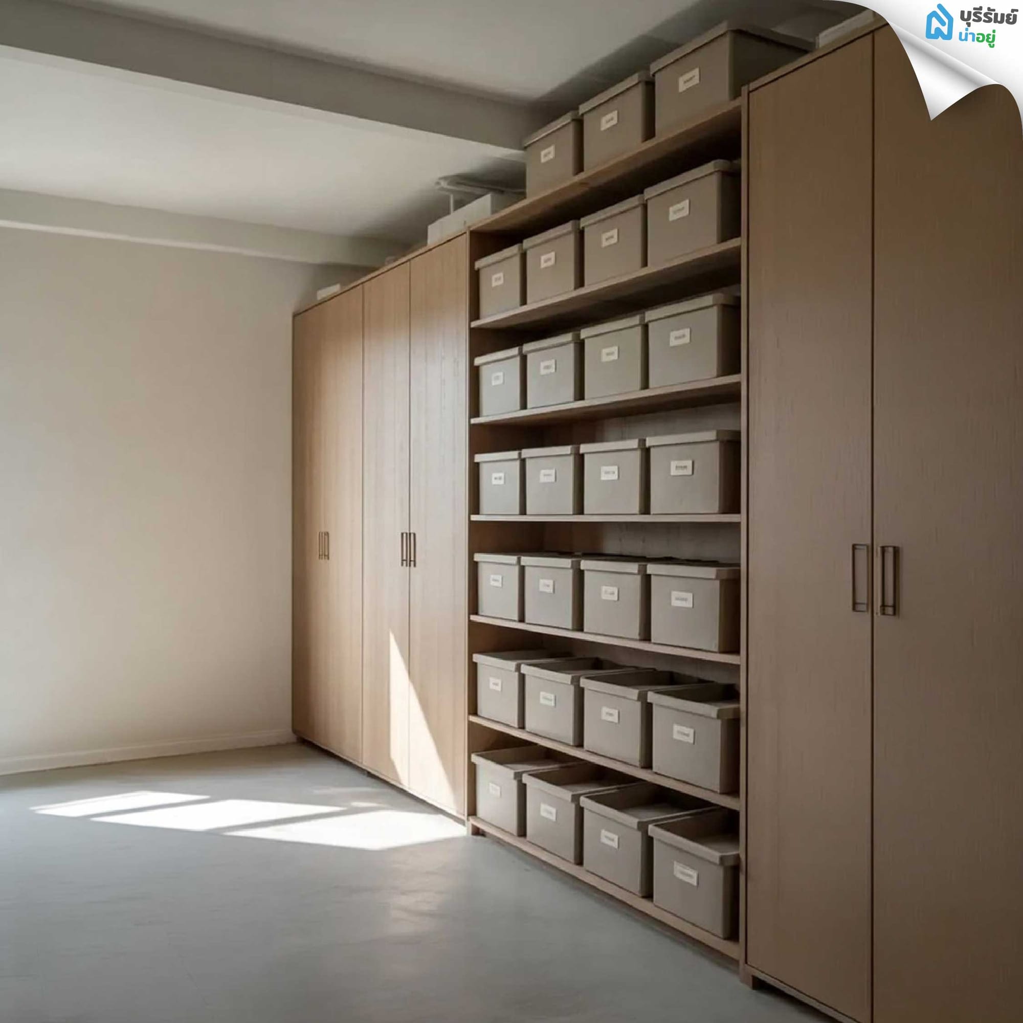 ห้องเก็บของหลังบ้าน