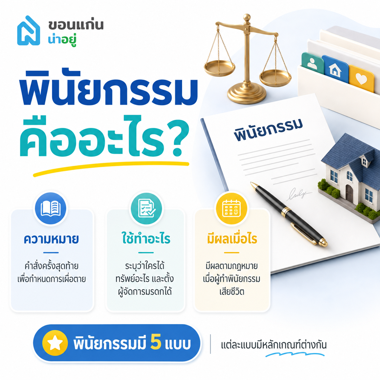 พินัยกรรม คืออะไร?