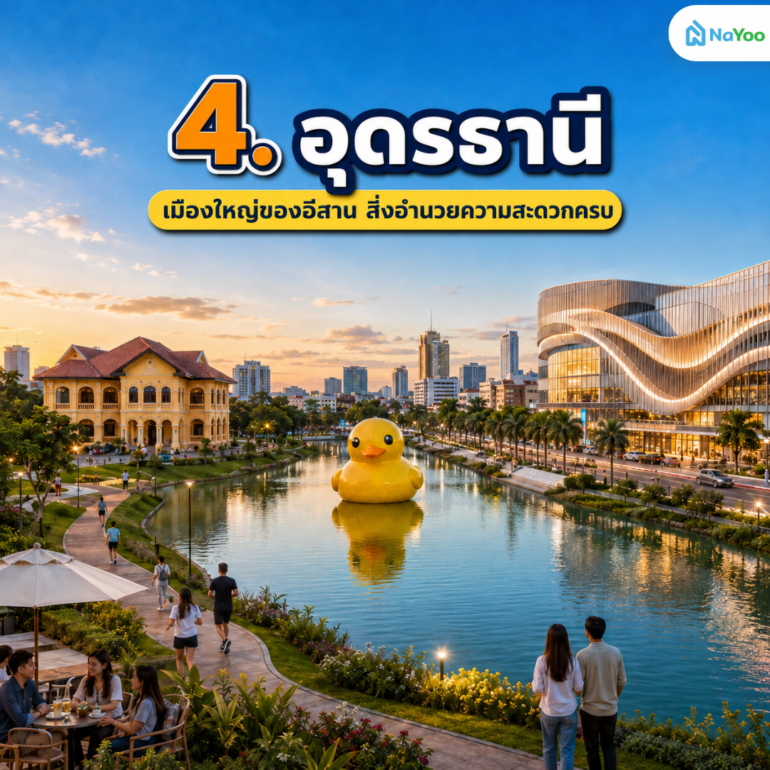 จัดอันดับ จังหวัดไหนน่าอยู่ อุดรธานี