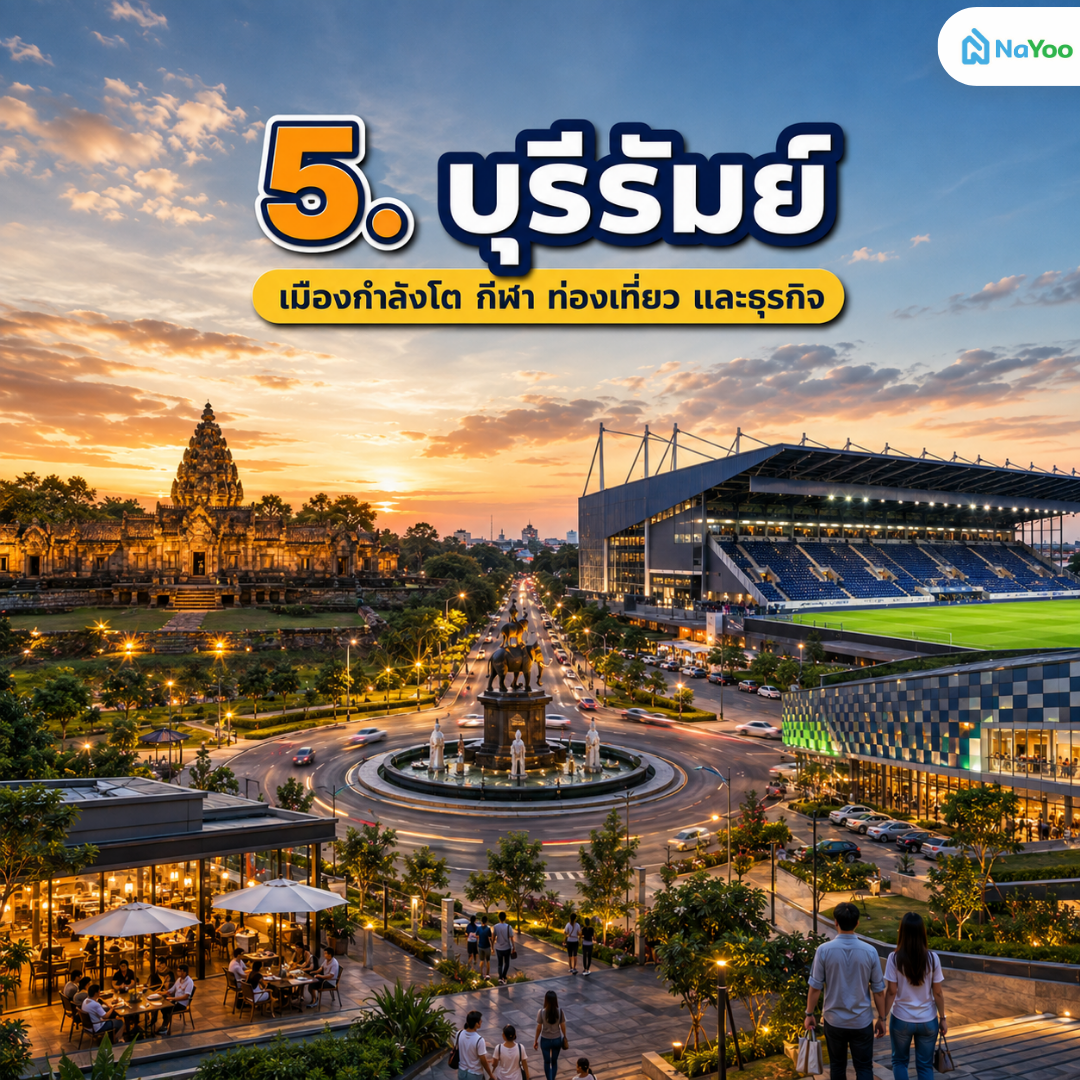 จัดอันดับ จังหวัดไหนน่าอยู่ บุรีรัมย์